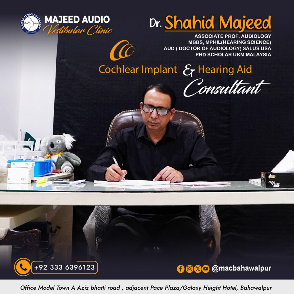 Majeed Audio-Vestibular Clinic, Contact us